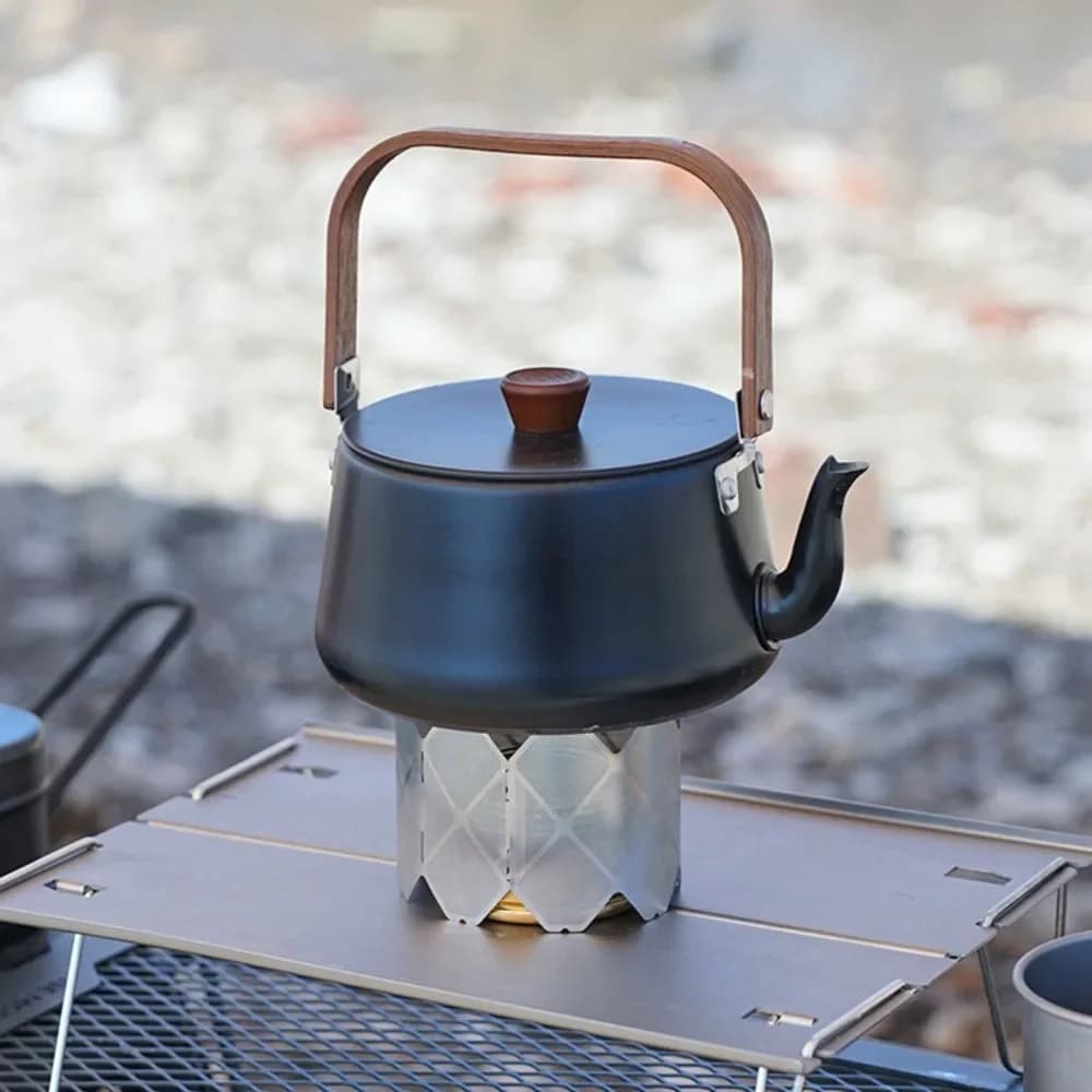 Windproof Alcohol Stove Ring Stainless Steel Camping Burner Shield,Ultra-Light Grid Guard Outdoor Cooking Camping Accessories